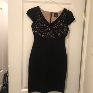 Adrianna Pappel Black Dress Sz 2P